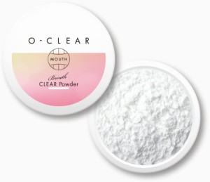 即納 ポスト投函 口腔ケア歯磨き粉　O-CLEAR オークリア ブレスクリアパウダー　20g　ピーチミントの香り  口臭ケア　エリスリトール配合