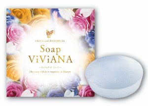 珪素石鹸  ヴィヴィアナソープ VIVIANA SOAP 95g ケイ素石鹸   専用泡立てネット付き ポスト投函で送料無料 けい素