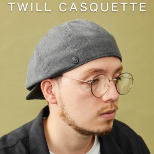 CPH C-PLUS HEAD WEARS 502TC TWILL CASQUETTE キャスケット メンズ レディース 洗える 洗濯できる 帽子 ハンチングハット キャップ 通気