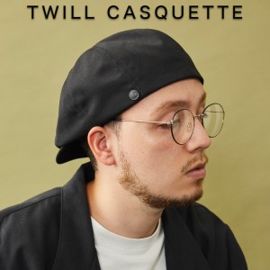 CPH C-PLUS HEAD WEARS 510TC TWILL CASQUETTE キャスケット メンズ レディース 洗える 洗濯できる 帽子 ハンチングハット キャップ 通気