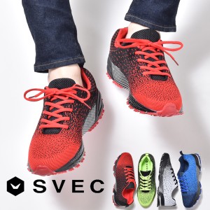 SVEC ランニングシューズ メンズ 軽量 軽い 通気性 メッシュ 歩きやすい ローカット スニーカー ウォーキング ジョギング ジム フィット