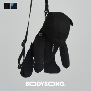 BODYSONG. ショルダーバッグ BEARBAG BS240805 テディベア ぬいぐるみバッグ レディース メンズ 斜めがけ おしゃれ かわいい 熊 クマ 可