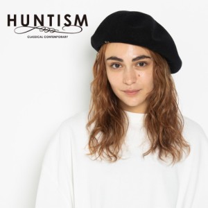 HUNTISM ベレー帽 Beret ユニセックス 男女兼用 メンズ レディース 日本製 国内生産 ウール スタイリッシュ かっこいい 綺麗 上品 レトロ