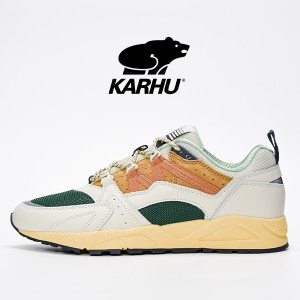 KARHU スニーカー おしゃれ シューズ 靴 くつ 通学 通勤 ローカット カジュアルシューズ レザー スウェード メッシュ メンズシューズ 定