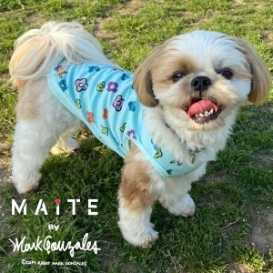 ドッグウェア タンクトップ おしゃれ ブランド MAiTE by Mark Gonzales マイト バイ マークゴンザレス 犬服 散歩着 かわいい 可愛い 抜け