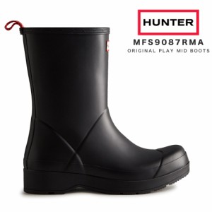 父の日 プレゼント ギフト HUNTER レインブーツ 最高品質100％防水 メンズ 軽量 快適 天然ゴム ミドル ショート 長靴 厚底 梅雨 耐水 ブ