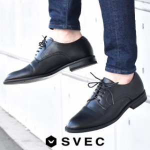 SVEC カジュアルシューズ メンズ 革靴 皮靴 ポストマンシューズ オックスフォードシューズ ダービーシューズ ビジネスシューズ ドレスシ