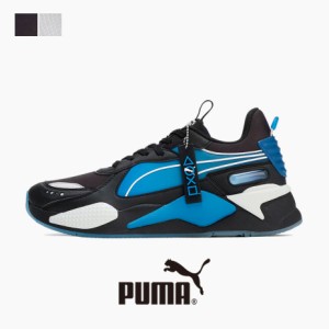 PUMA x PlayStation RS-X スニーカー 父の日 メンズ コラボ 限定 プレイステーション おしゃれ かっこいい 格好いい ブラック 黒 グレー 