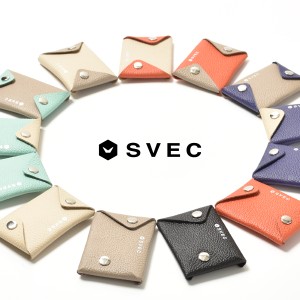 SVEC ミニ財布 レディース メンズ ブランド 本革 おしゃれ ミニウォレット フラグメントケース 財布 小銭入れ 可愛い かわいい 小さい サ