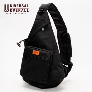 UNIVERSAL OVERALL ボディバッグ UVO-149 ワンショルダーボディワラバッグ 収納力 リュック感覚 スマホポケット ボトルホルダー マチ 鞄 