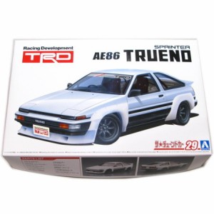 TRD AE86 トレノ N2仕様 85 トヨタ ザ☆チェーンドカー 1/24スケール (29) アオシマ (市)★