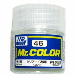 Mr.カラー (46)　クリアー（透明） 基本色・光沢仕上げ用 光沢 GSIクレオス (市)♪