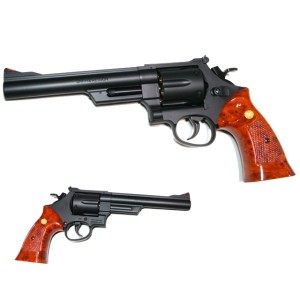 S&W M29 6in .44mag HOP-UP ガスガン (18歳以上)　クラウンモデル　ダーティ・ハリー (市/B)★