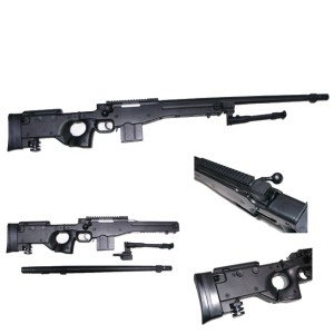 AWM スナイパーライフル SNIPER RIFLE ボルトアクション エアーコッキング 10歳以上用 クラウンモデル (市)★