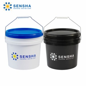 洗車バケツ【SENSHAブランド オリジナルバケツ 容量10L W28.5cm×H26.4cm * グリッドカードは付属無し】【洗車用品】ご家庭用 業務用
