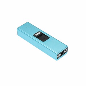 USBメモリ型スタンガン　タイプ2　充電式　ブルー