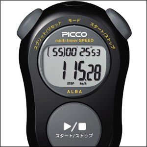 【正規品】ALBA アルバ ストップウォッチ SEIKO セイコー ADMF001 男女兼用 PICCO ピコ multi timer SPEED マルチタイマースピード