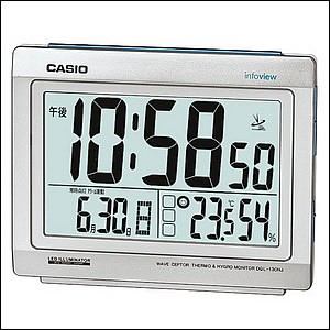【正規品】CASIO カシオ クロック DQL-130NJ-8JF 置き時計