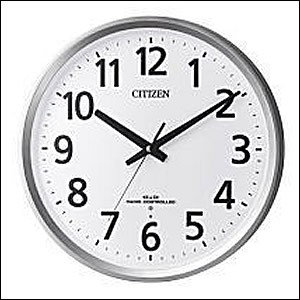【正規品】シチズン CITIZEN 時計 クロック 8MY475-019 電波掛時計 パルウェーブM475