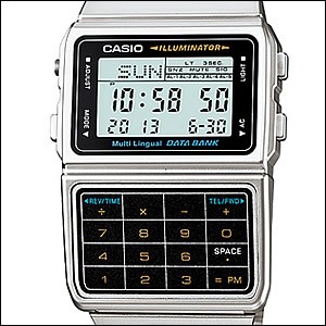 【メール便選択で送料無料】【箱なし】CASIO カシオ 腕時計 海外モデル DBC-611-1DF メンズ DATA BANK データバンク