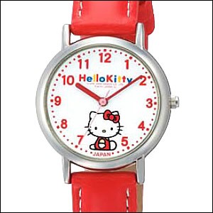 【メール便選択で送料無料】【正規品】Q&Q キュー&キュー 腕時計 CITIZEN シチズン CBM 0005N001 レディース Hello Kitty ハローキティ