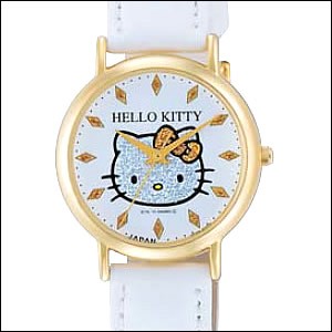 【メール便選択で送料無料】【正規品】Q&Q キュー&キュー 腕時計 CITIZEN シチズン CBM 0009N003 レディース Hello Kitty ハローキティ