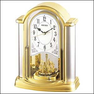 【正規品】SEIKO セイコー クロック BY418G 置き時計