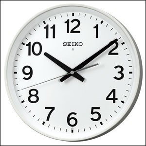 【正規品】SEIKO セイコー クロック KX317W 掛け時計 電波時計