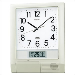 【正規品】SEIKO セイコー クロック PT201S 掛け時計 電波時計
