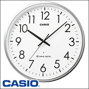 【正規品】CASIO カシオ クロック IQ-2000J-8JF 掛け時計 wave ceptor ウェーブセプター