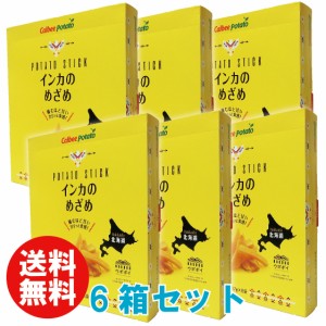 カルビー 黄金ポテト インカのめざめ 136ｇ（17ｇ×8袋）×6箱 送料無料 福袋