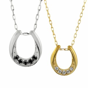 美品　18金 K18 ダイヤモンド 0.3ct 馬蹄 ホースシュー ペンダント刻印K18030