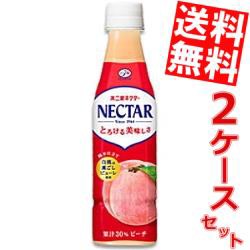 【送料無料】伊藤園 不二家 ネクター ピーチ 320mlペットボトル 48本 (24本×2ケース)