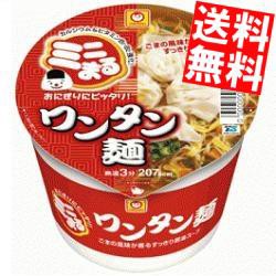 【送料無料】東洋水産 マルちゃん ミニまる 45gワンタン麺（ミニ） 12食入