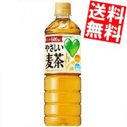 【送料無料】サントリー【自動販売機用】 グリーンダカラ やさしい麦茶 600mlペットボトル 24本入big_dr