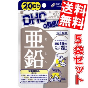 【送料無料5袋セット】DHC 100日分 亜鉛 (20日分×5袋) [のしOK]big_dr
