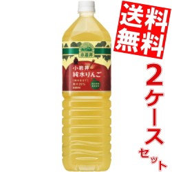 【送料無料】キリン 小岩井 純水りんご 1.5Lペットボトル 16本 (8本×2ケース) [のしOK]big_dr