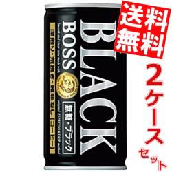 【送料無料】サントリー BOSS 無糖ブラック 185g缶 60本 (30本×2ケース) [ボス][のしOK]big_dr