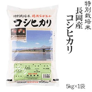 長岡産コシヒカリ5kg 特別栽培米 令和5年産 ≪高田屋お買い得企画≫ 送料無料(一部地域のぞく)