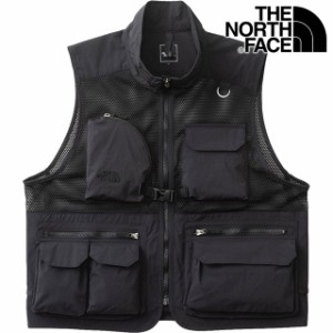 ザ・ノース・フェイス THE NORTH FACE メンズ ユーティリティメッシュベスト [NP22431-K SS24] Utility Mesh Vest TNF 作業ベスト キャン