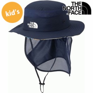 ザ・ノース・フェイス THE NORTH FACE キッズノベルティサンシールドハット [NNJ02317-UU SS24] Kids’ Novelty Sunshield Hat 男の子・