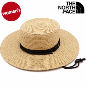 【20％OFF／SALE】ザ・ノース・フェイス THE NORTH FACE レディース ラフィアブレイドハット [NNW02441-NA SS24] Raffia Blade Hat TNF 