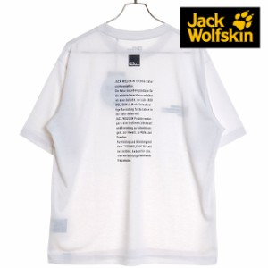 【クーポンあり】ジャックウルフスキン Jack Wolfskin メンズ WDワーズ ショートスリーブTシャツ V2 [5031252-5055 SS24] JP WD WORDS SS