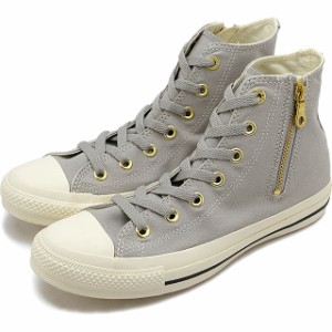 コンバース CONVERSE レディース スニーカー オールスター ゴールドジップ ハイカット [31312242 SS24Q2] ALL STAR GOLDZIP HI 靴 サイド