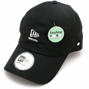 ニューエラ NEWERA キャップ [14109542 SS24] Casual Classic メンズ・レディース 帽子 イージースナップ サイズ調整可能 ブラック