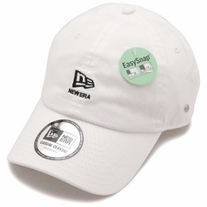 ニューエラ NEWERA キャップ [14109539 SS24] Casual Classic メンズ・レディース 帽子 イージースナップ サイズ調整可能 ホワイト