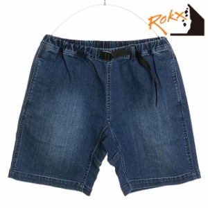 ロックス ROKX メンズ デニムロックスショート [RXMS243014 SS24] DENIM ROKX SHORT ボトムス ハーフパンツ ショートパンツ ストレッチ素