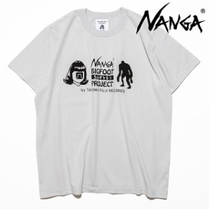 【コラボ】ナンガ NANGA メンズ タコマフジレコード ビッグフットサーベイプロジェクト ロゴティー [NW2411-1F650-C SS24] NANGA×TACOMA