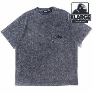 エクストララージ XLARGE メンズ オーバーダイド オールドOG ショートスリーブ ポケットTシャツ [101242011007 SU24] OVERDYED OLD OG S/