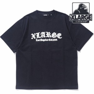 エクストララージ XLARGE メンズ オールドイングリッシュロゴ ショートスリーブTシャツ [101242011016 SU24] OLD ENGLISH LOGO S/S TEE x